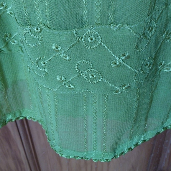 Coline Boho Tie Back Embellished Dress XL - Picture 4 of 14